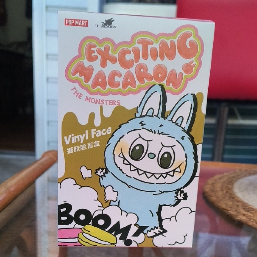 Pop Mart Exciting Macaron - The Monsters Vinyl Face Hipper Mystery Blind Box 🎁